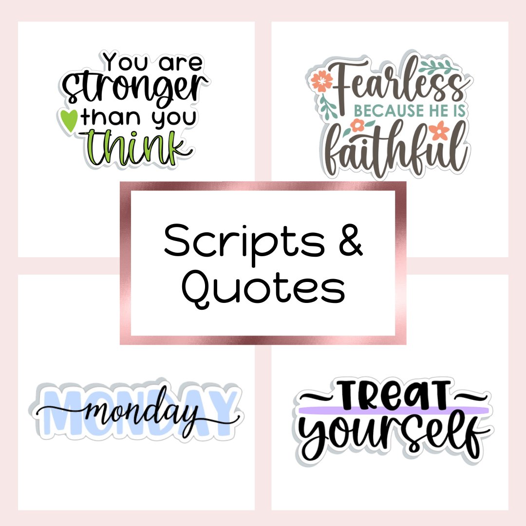 Scripts & Quotes (Typography)