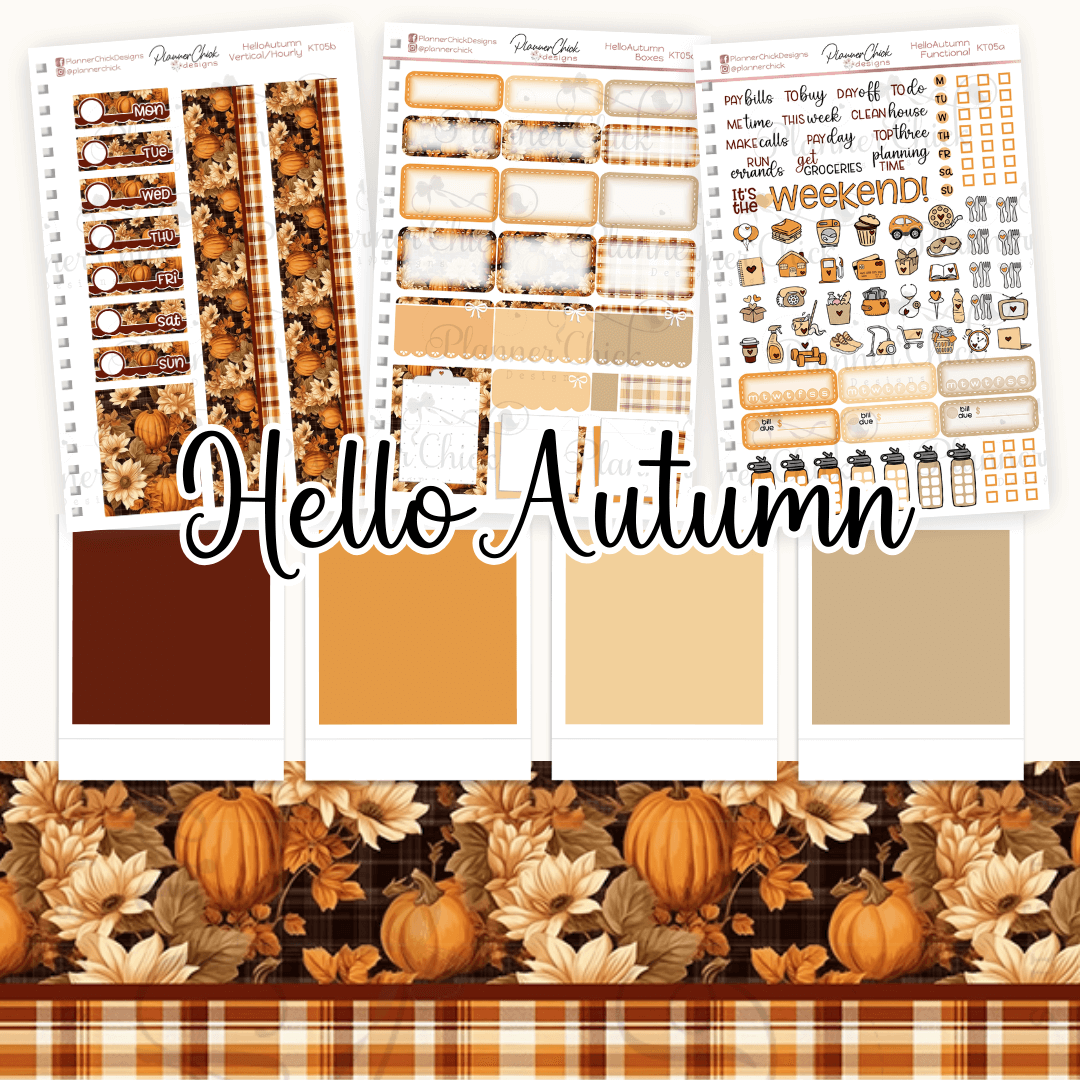 Hello Autumn ~ Mini Kits