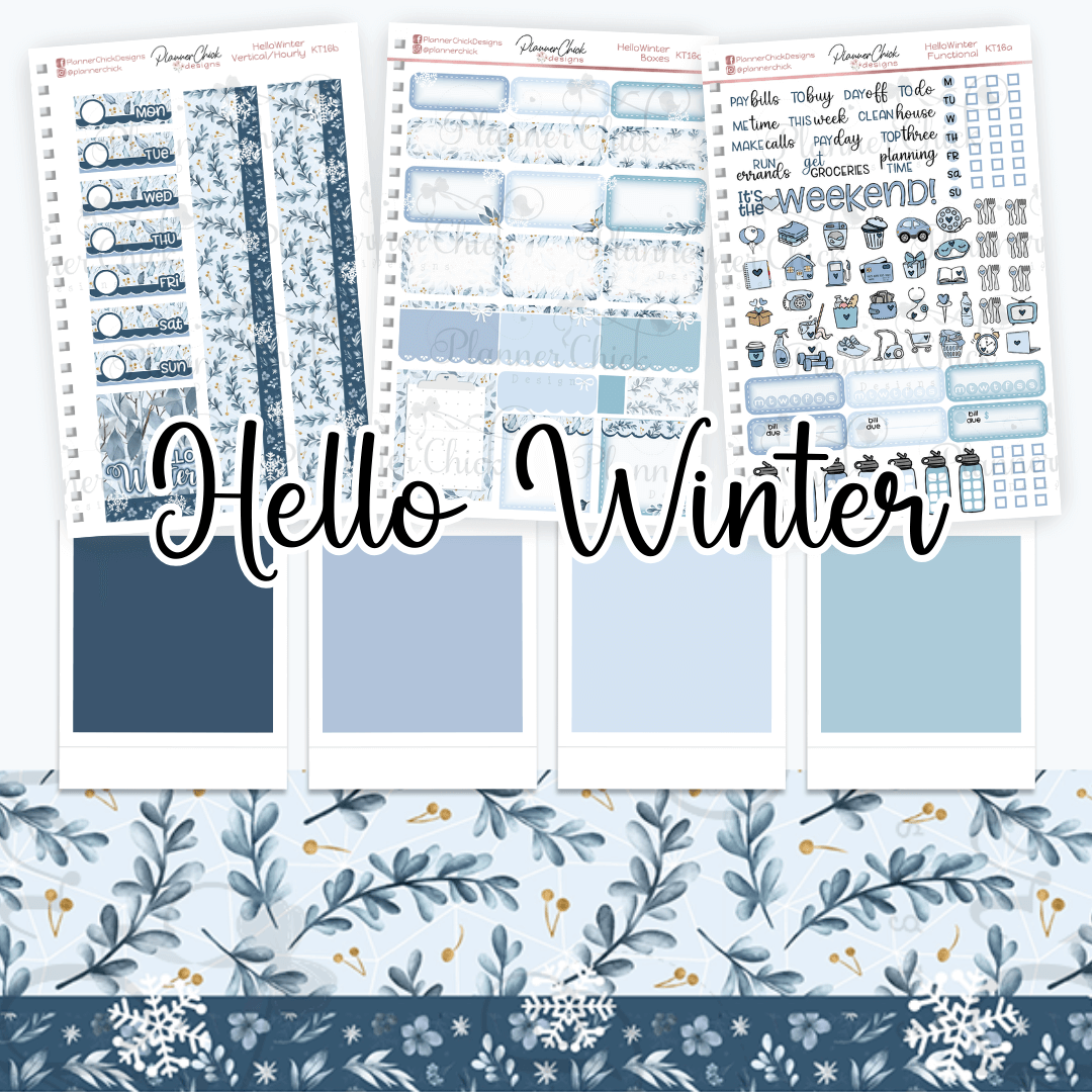 Hello Winter ~ Mini Kits