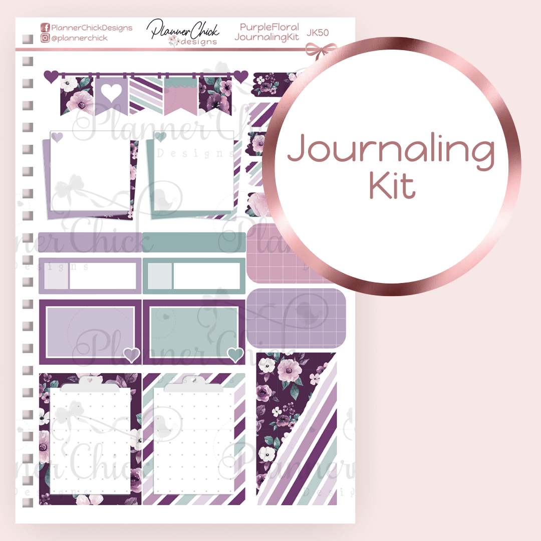 Purple Floral Mini Kits