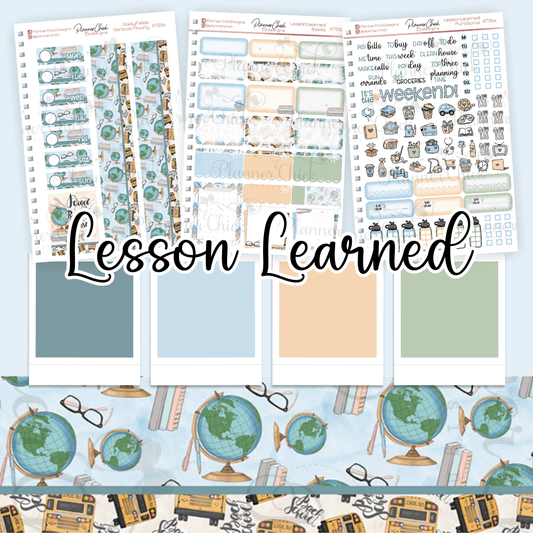 Lesson Learned ~ Mini Kits