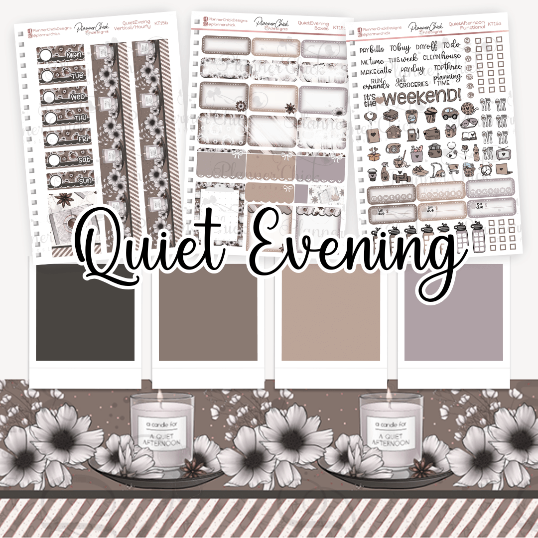 Quiet Evening ~ Mini Kits