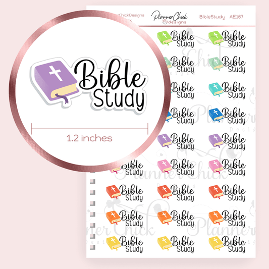 Bible Study Planner Stickers