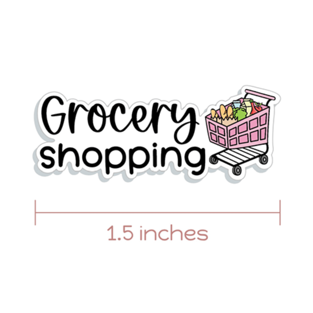 Grocery Shopping Planner Stickers