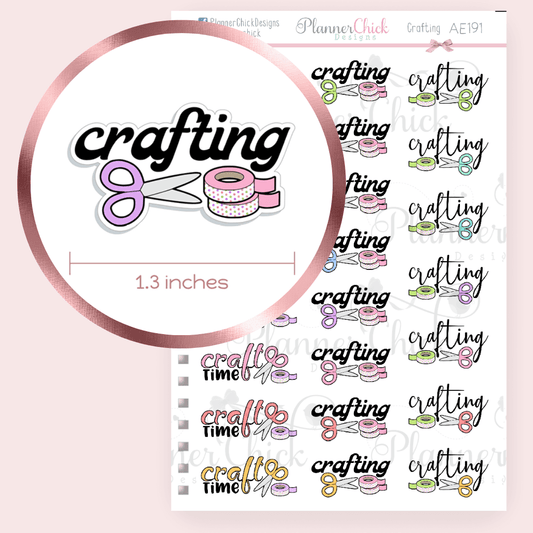 Crafting Planner Stickers