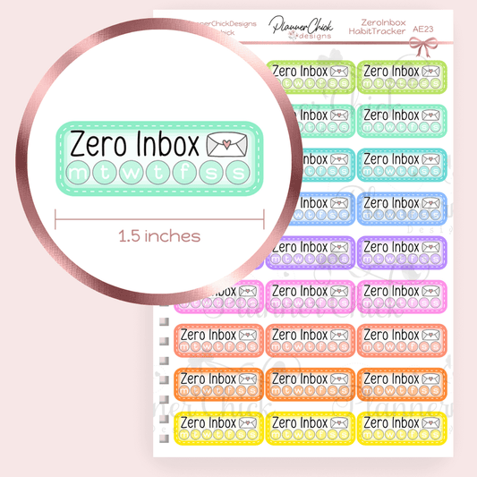 Zero Inbox Habit Tracker