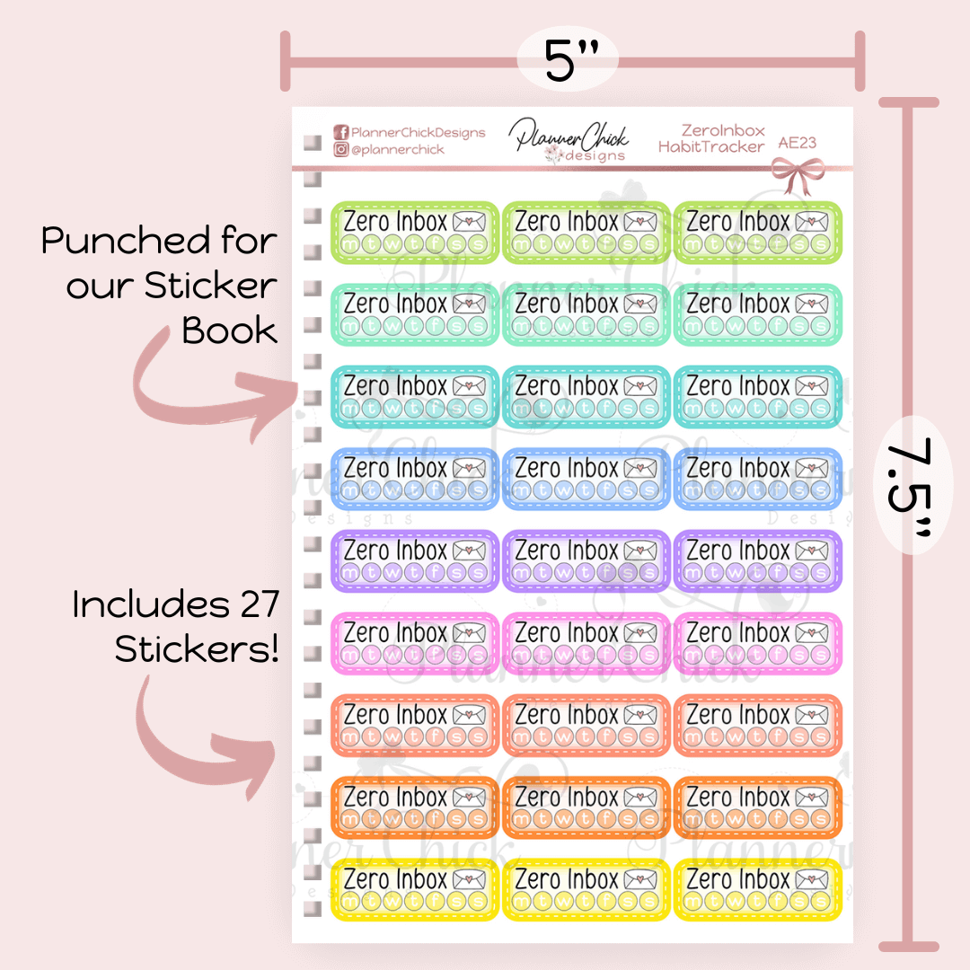 Zero Inbox Habit Tracker