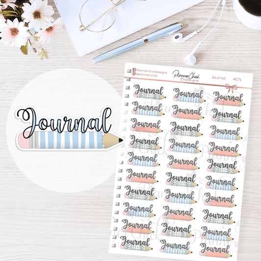 Journal Planner Stickers