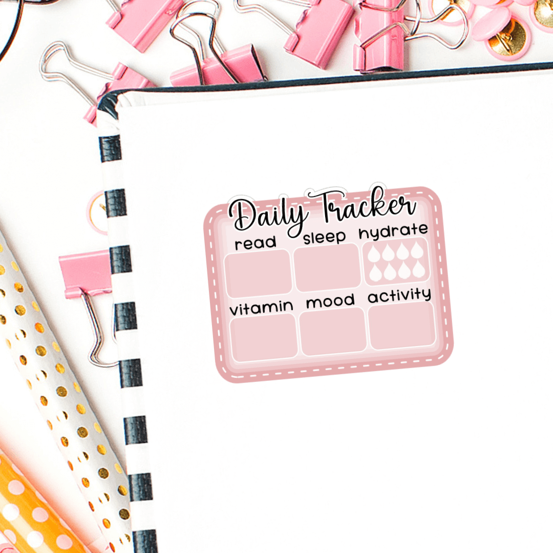 Daily Tracker Planner Stickers