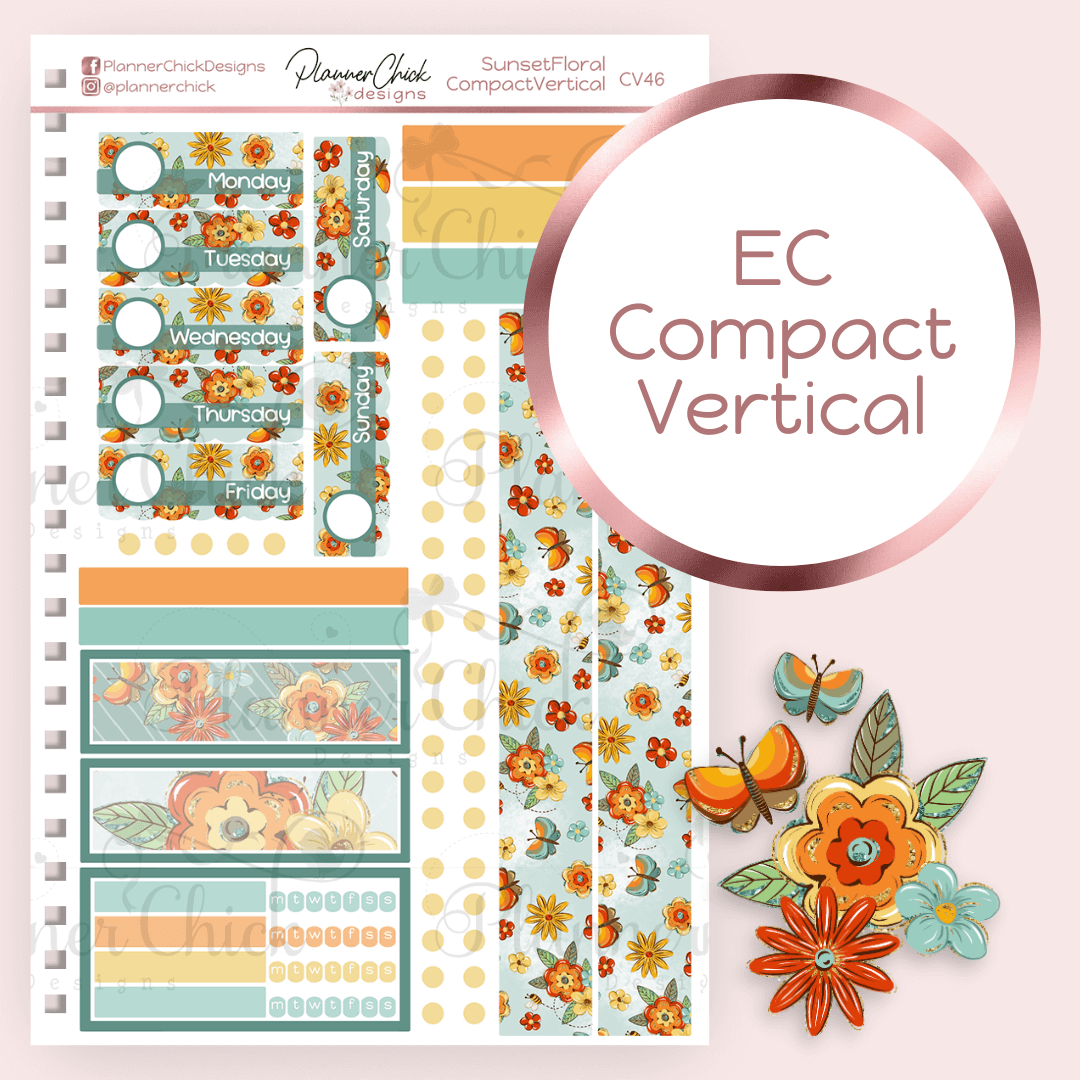 Sunset Floral ~ Mini Kits