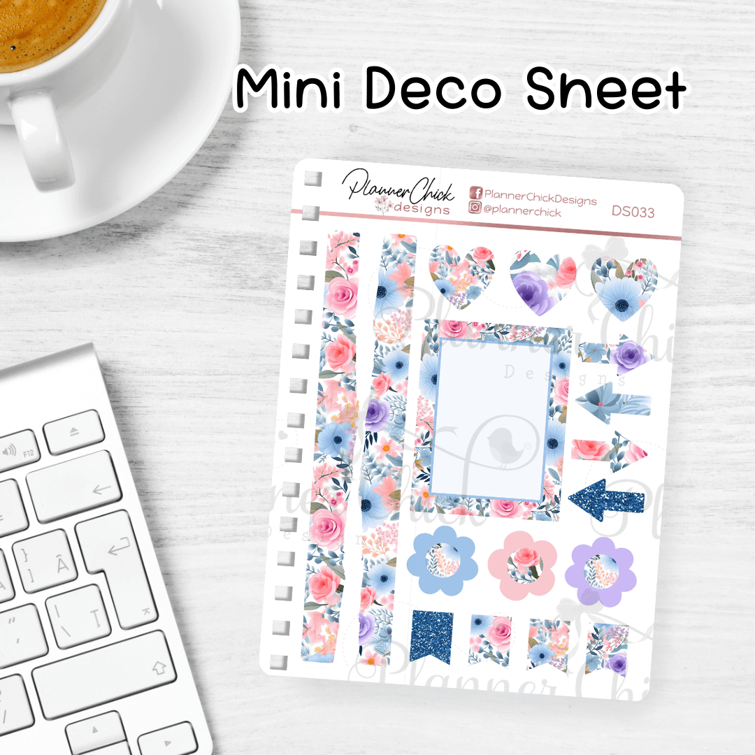 Blue Floral ~ Mini Kits