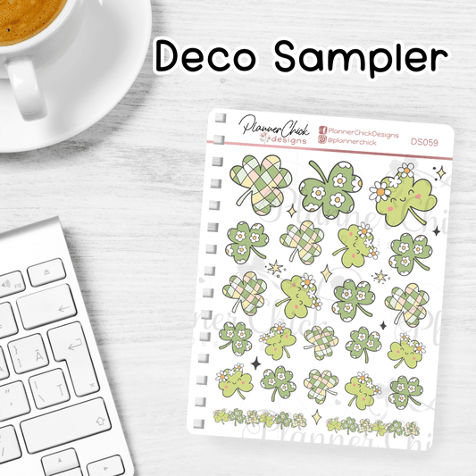 Groovy Shamrock ~ Decorative Sampler