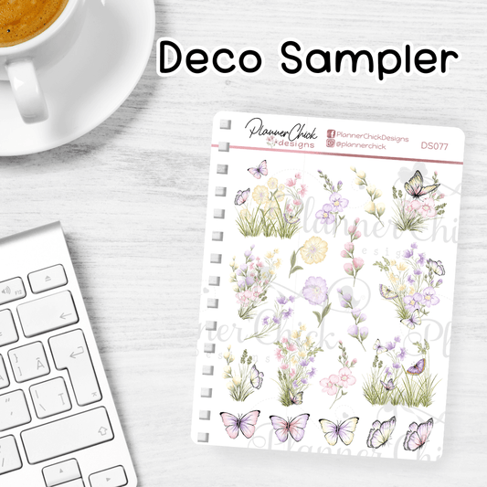 Butterfly Meadow ~ Decorative Sampler