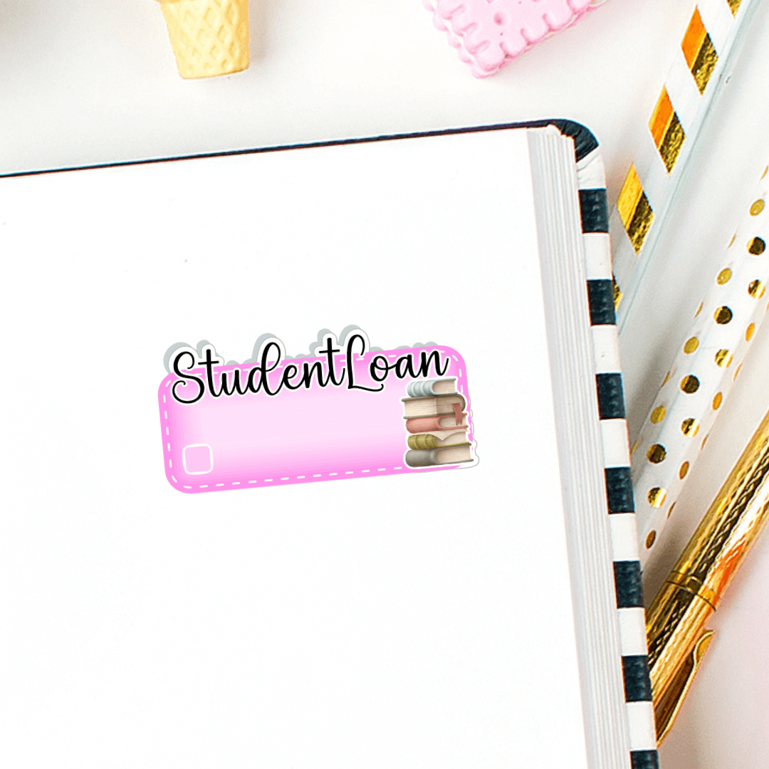 Student Loan Planner Stickers