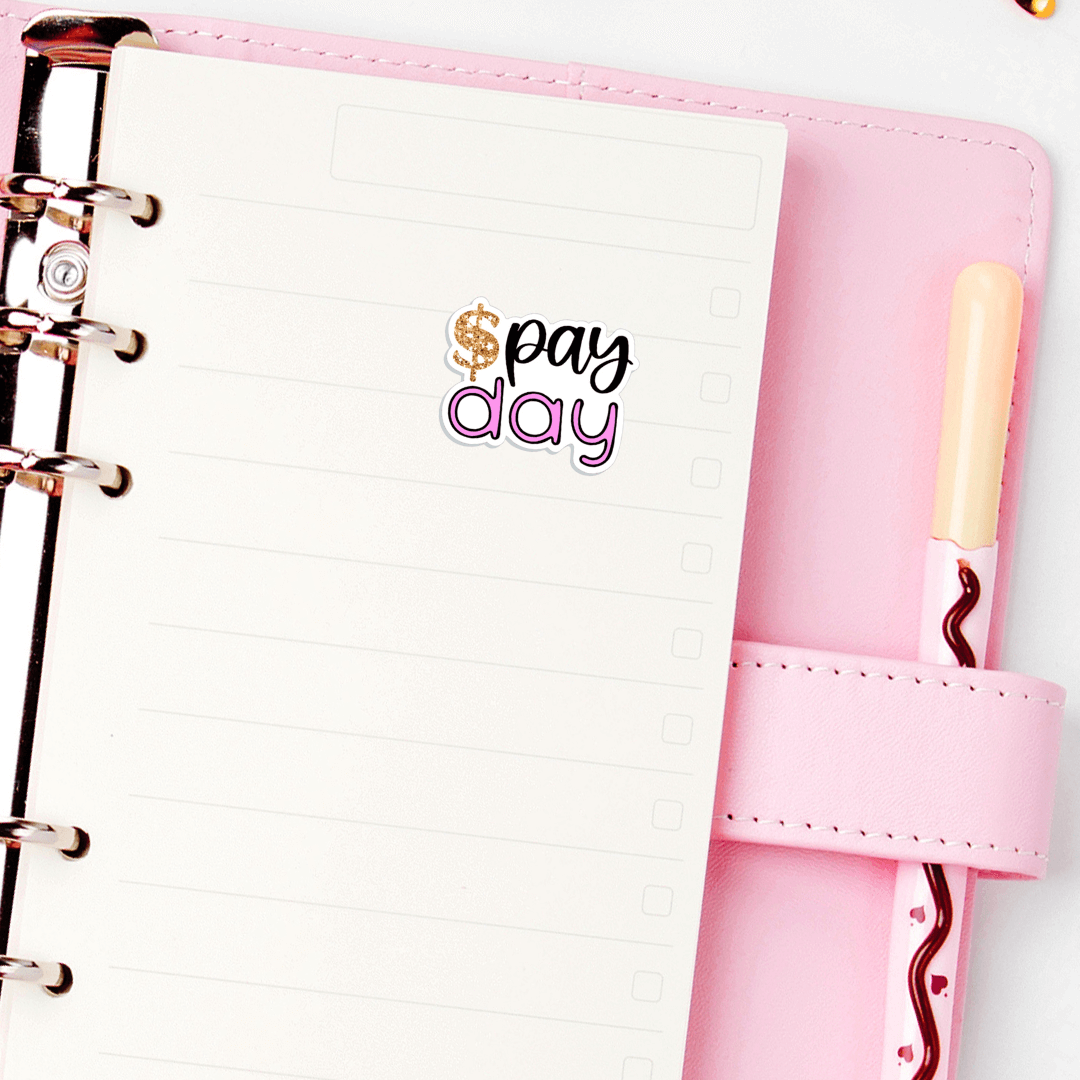 Pay Day Planner Stickers - Small