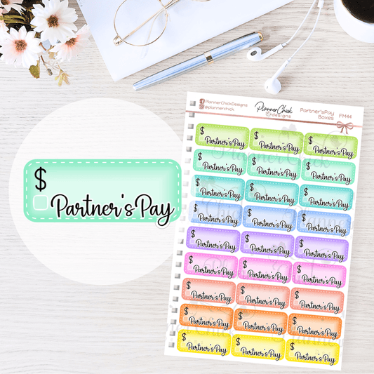 Partner's Pay Day Labels