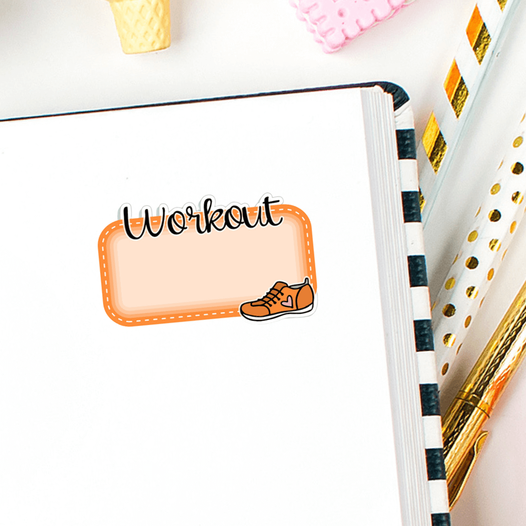 Workout Planner Stickers