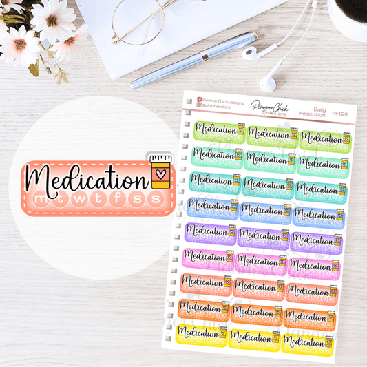 Daily Medication Habit Trackers