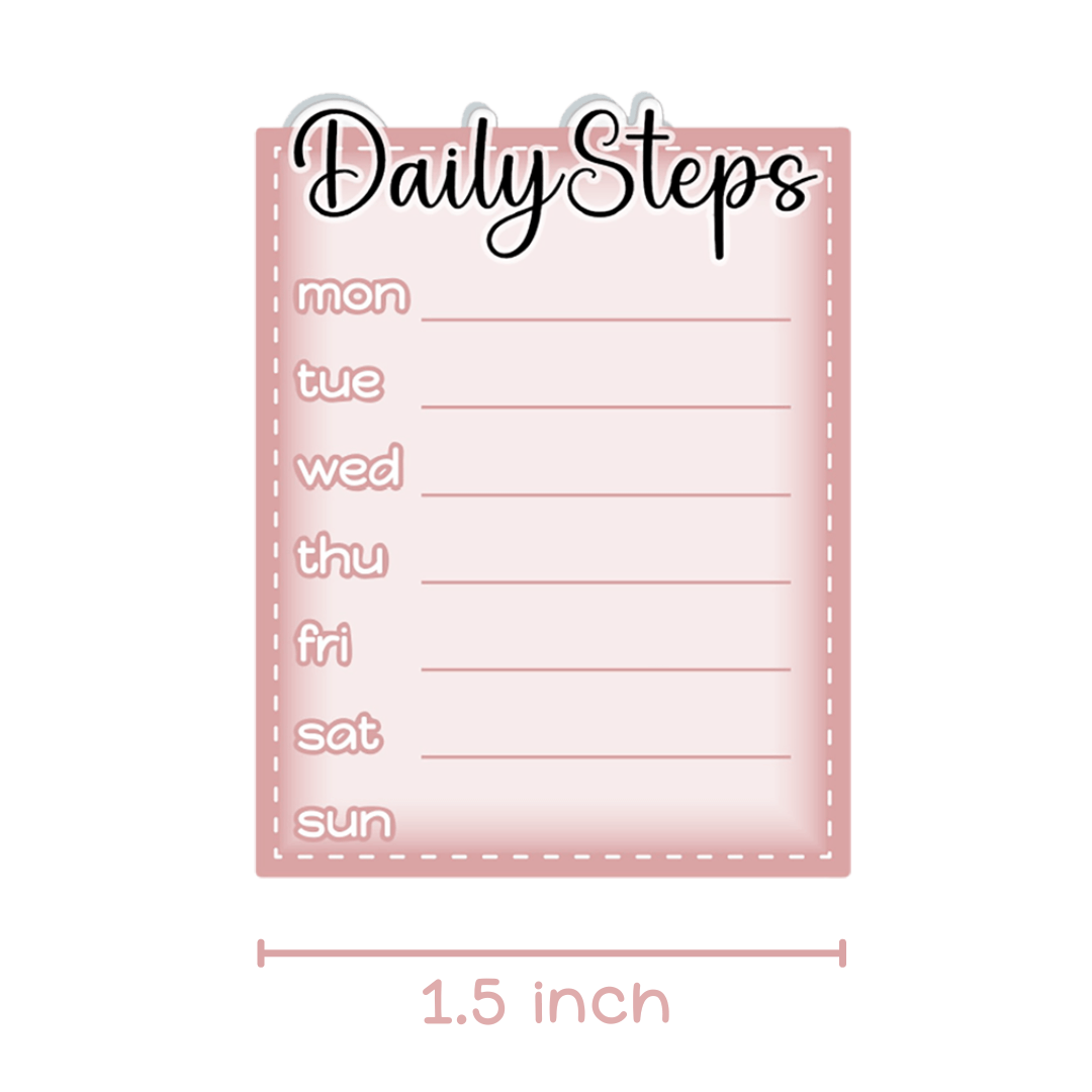 Daily Steps Planner Stickers