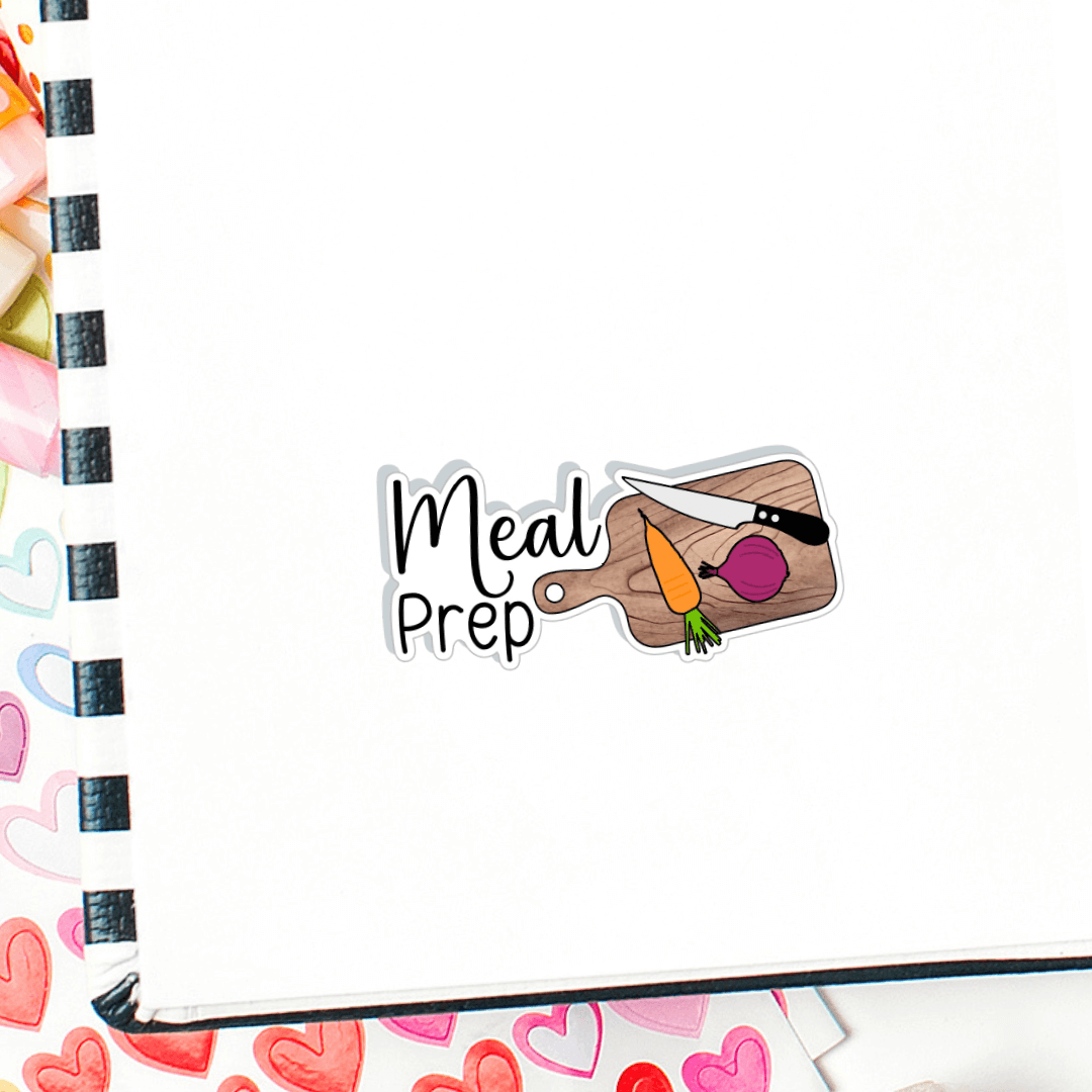 Meal Prep Planner Stickers