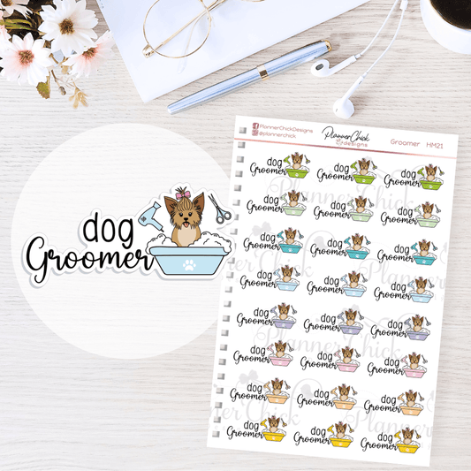 Groomer Planner Stickers