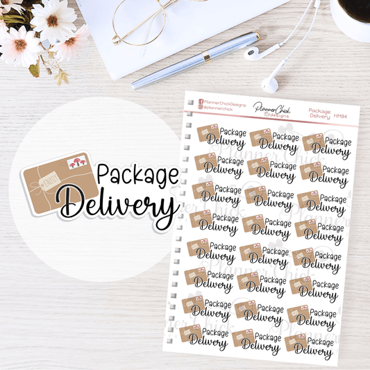 Package Delivery Planner Stickers