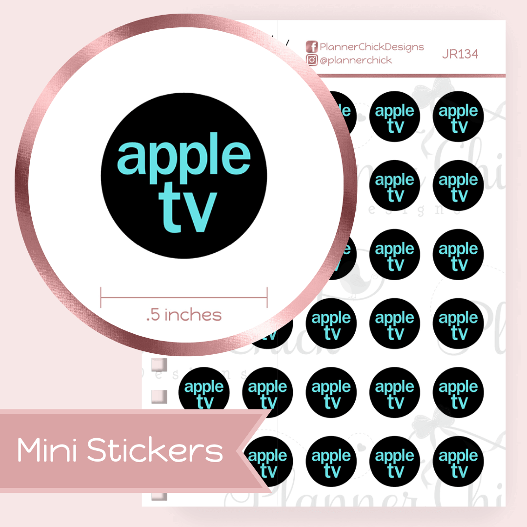 Mini Stickers ~ Streaming Services Icons