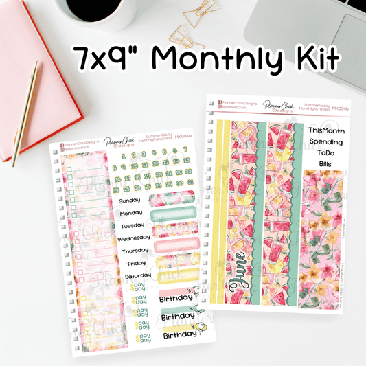 Monthly Kits ~ Summer Vacay (for June)