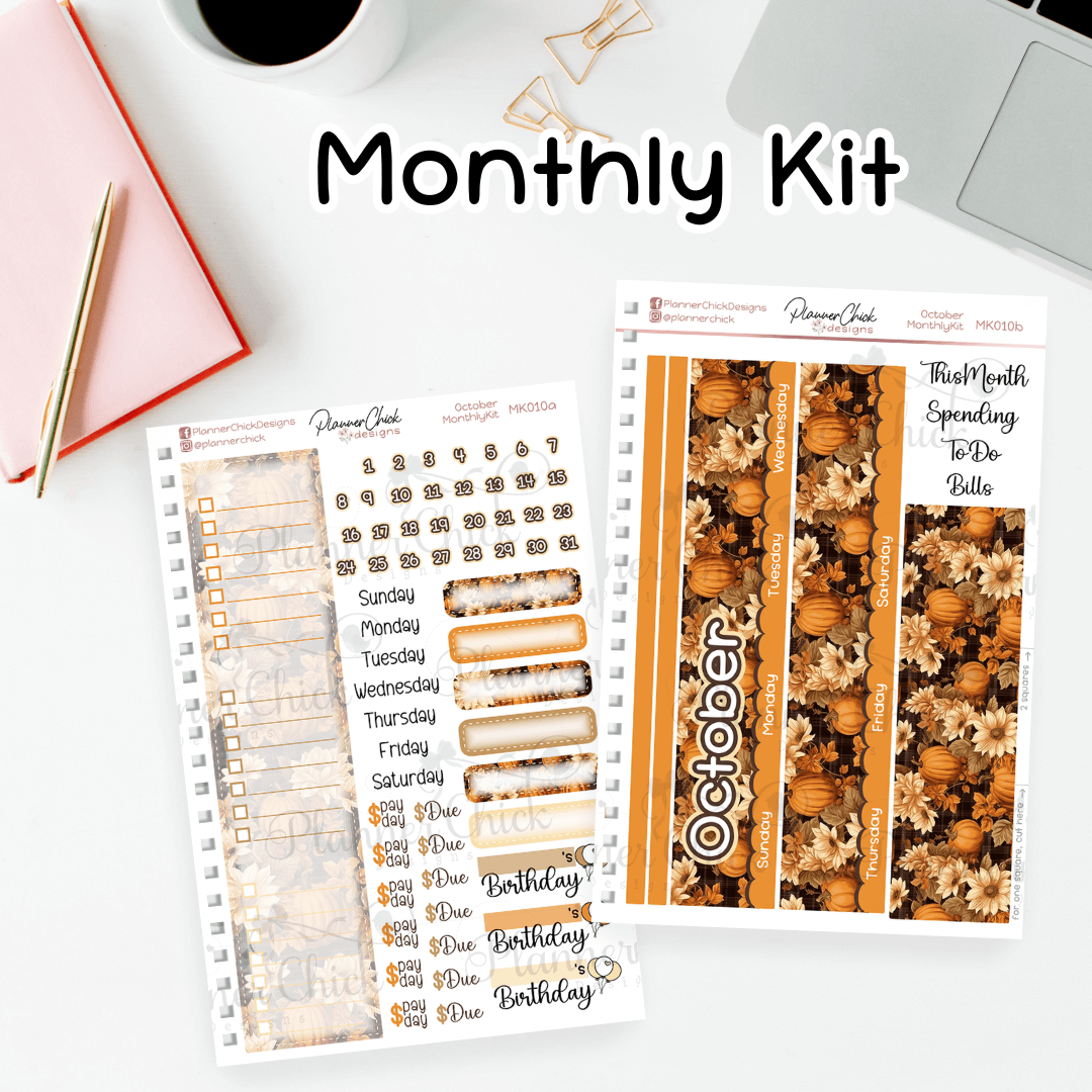 Monthly Kits for 7x9"