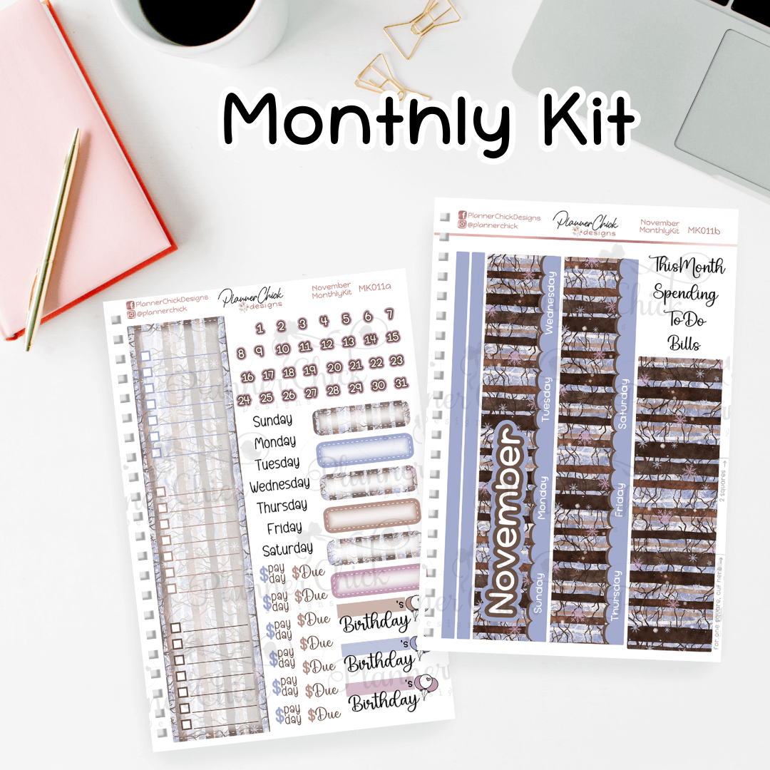 Monthly Kits for 7x9"