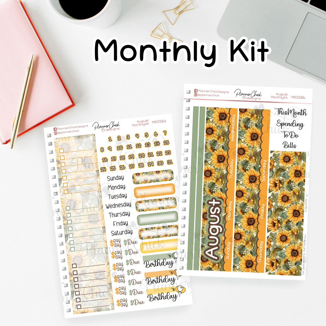 Monthly Kits for 7x9"