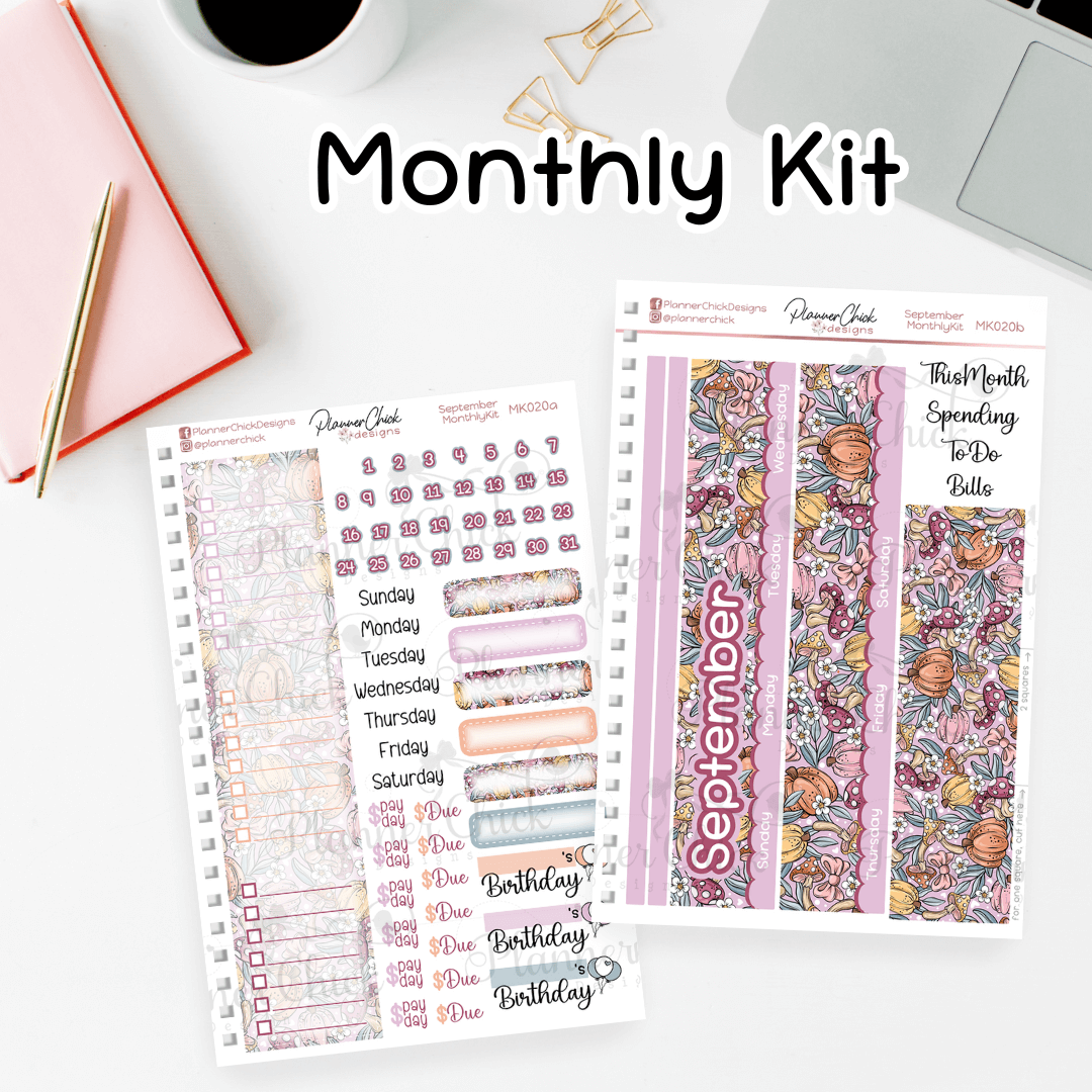 Monthly Kits for 7x9"