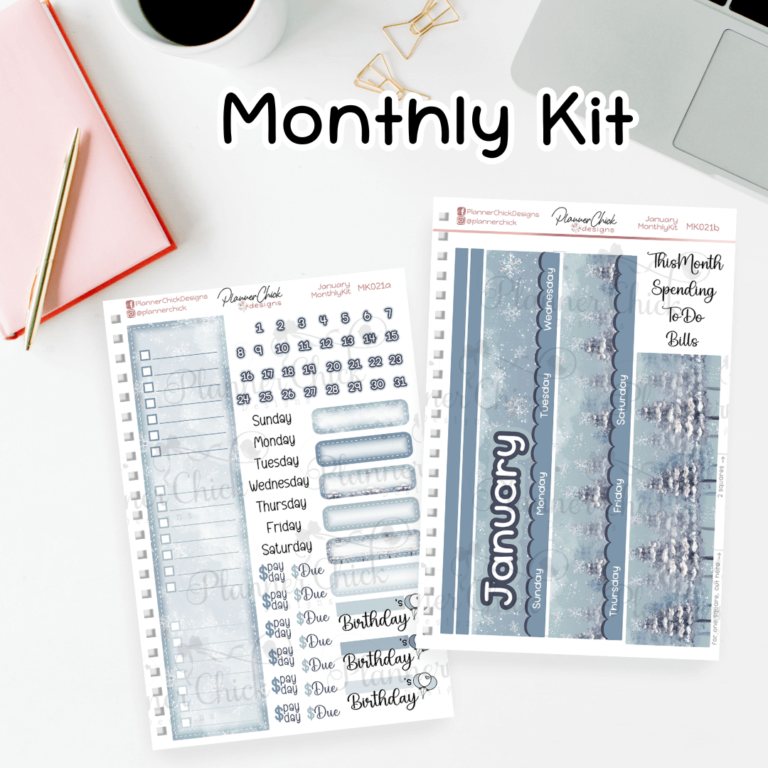 Monthly Kits for 7x9"