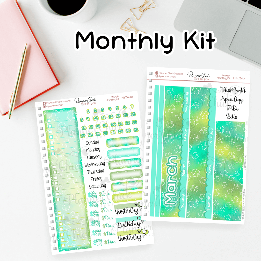 Monthly Kits for 7x9"