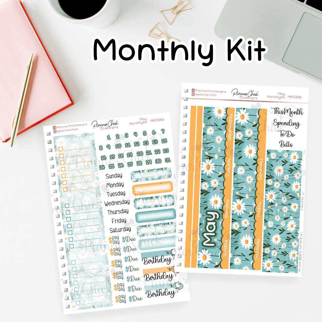 Monthly Kits for 7x9"