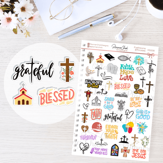 Faith Icons & Phrases