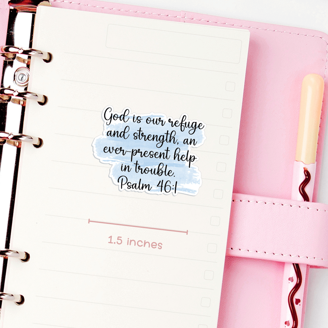 Comforting Bible Verse Planner Stickers