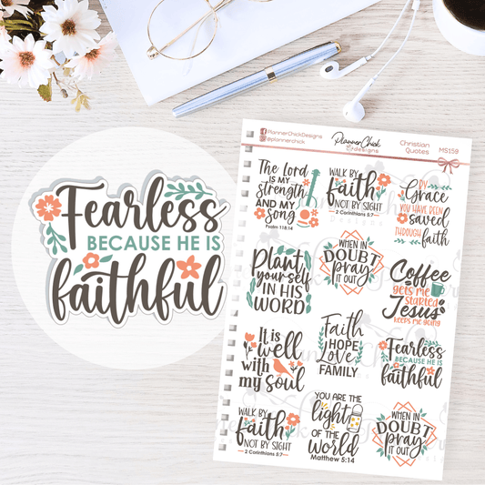 Christian Quotes Stickers