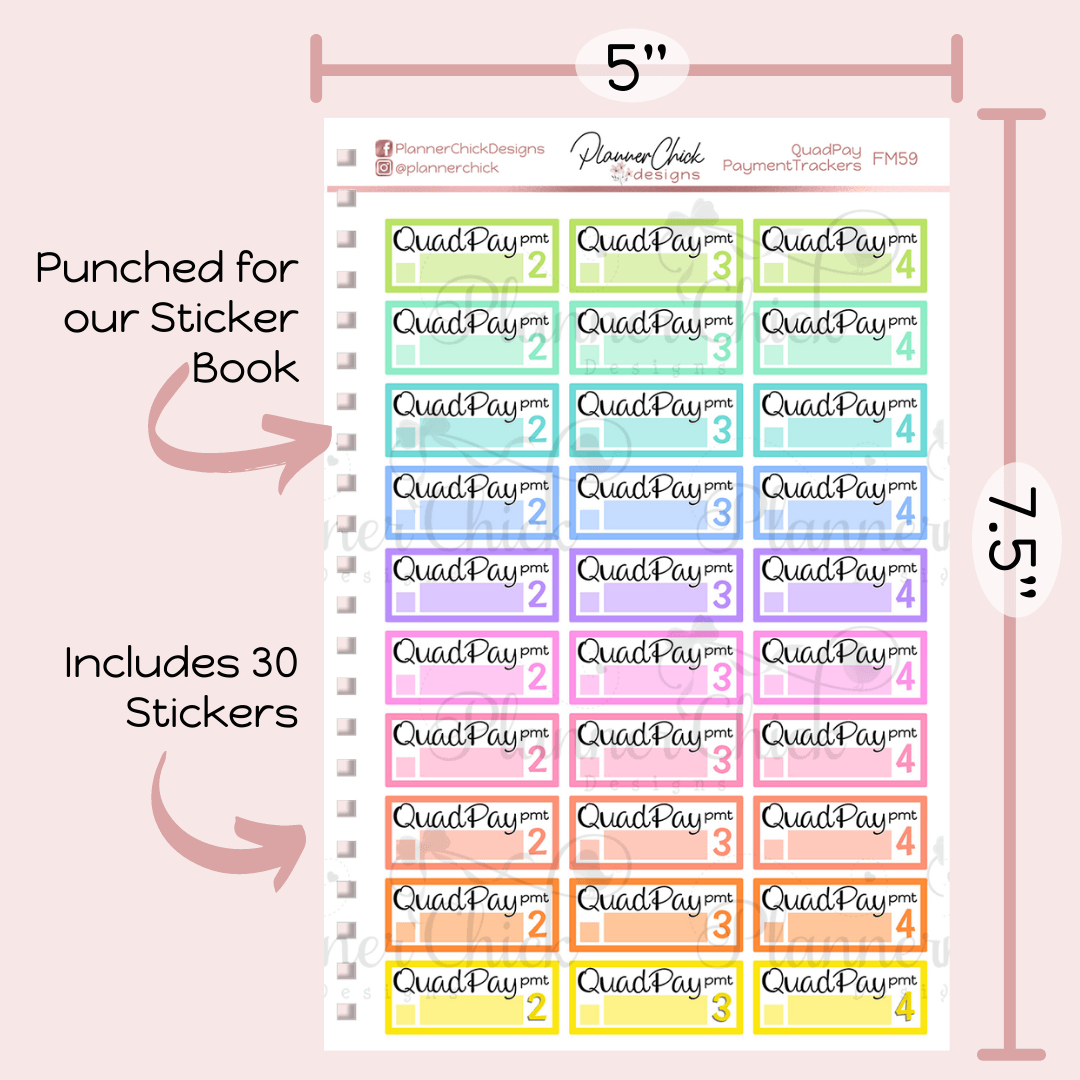 QuadPay Payment Trackers