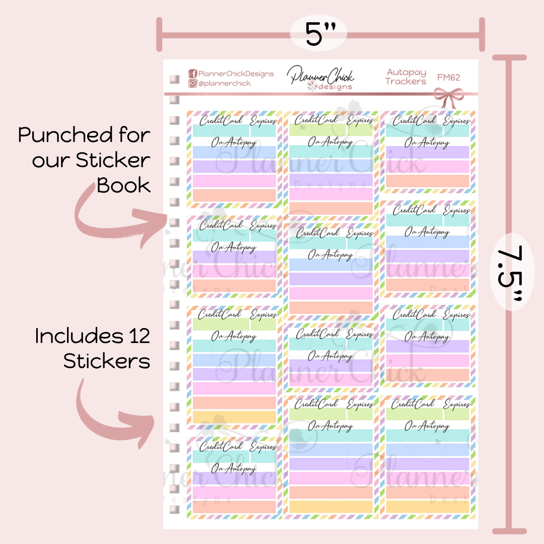 Autopay Trackers