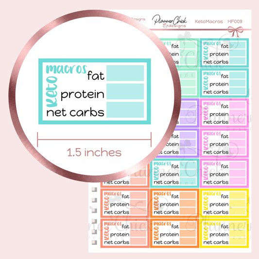 Keto ~ Macros Tracker