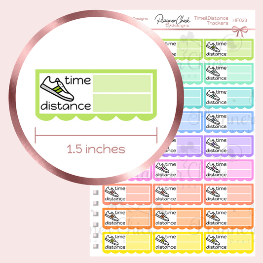 Time & Distance Trackers