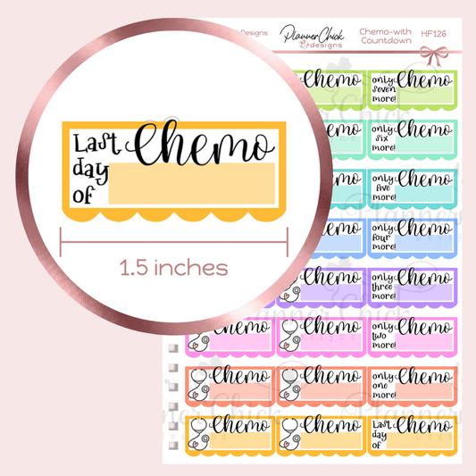 Chemo Treatment - with Countdown