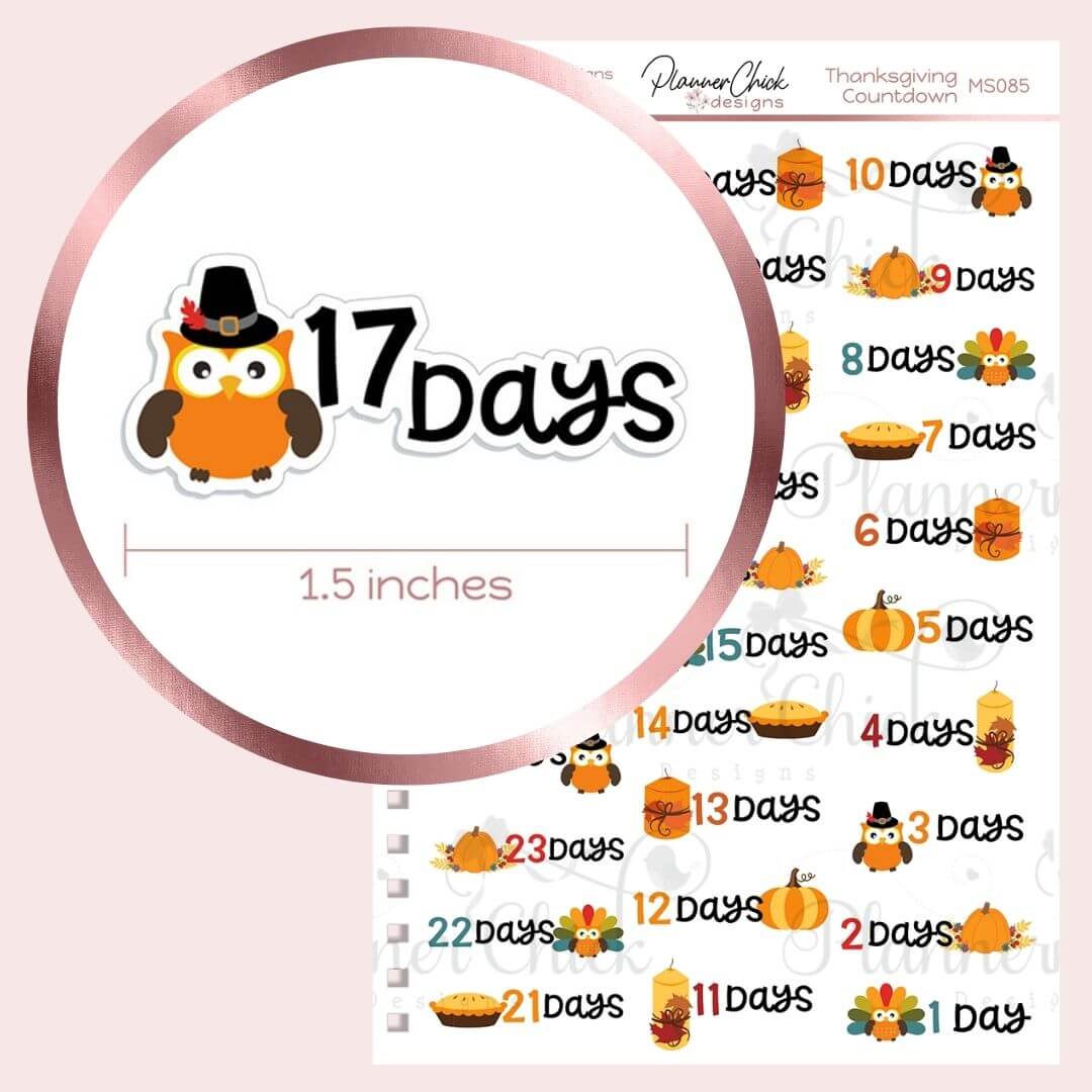 Thanksgiving Countdown