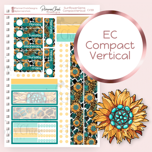 Sunflower Gems ~ Compact Vertical Kit