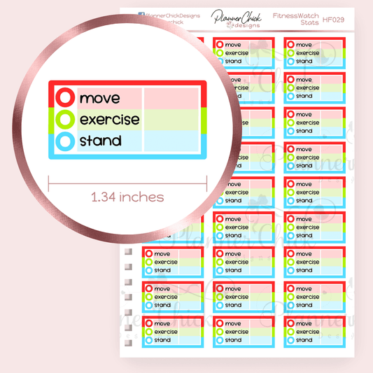 Smart Watch Fitness Stats