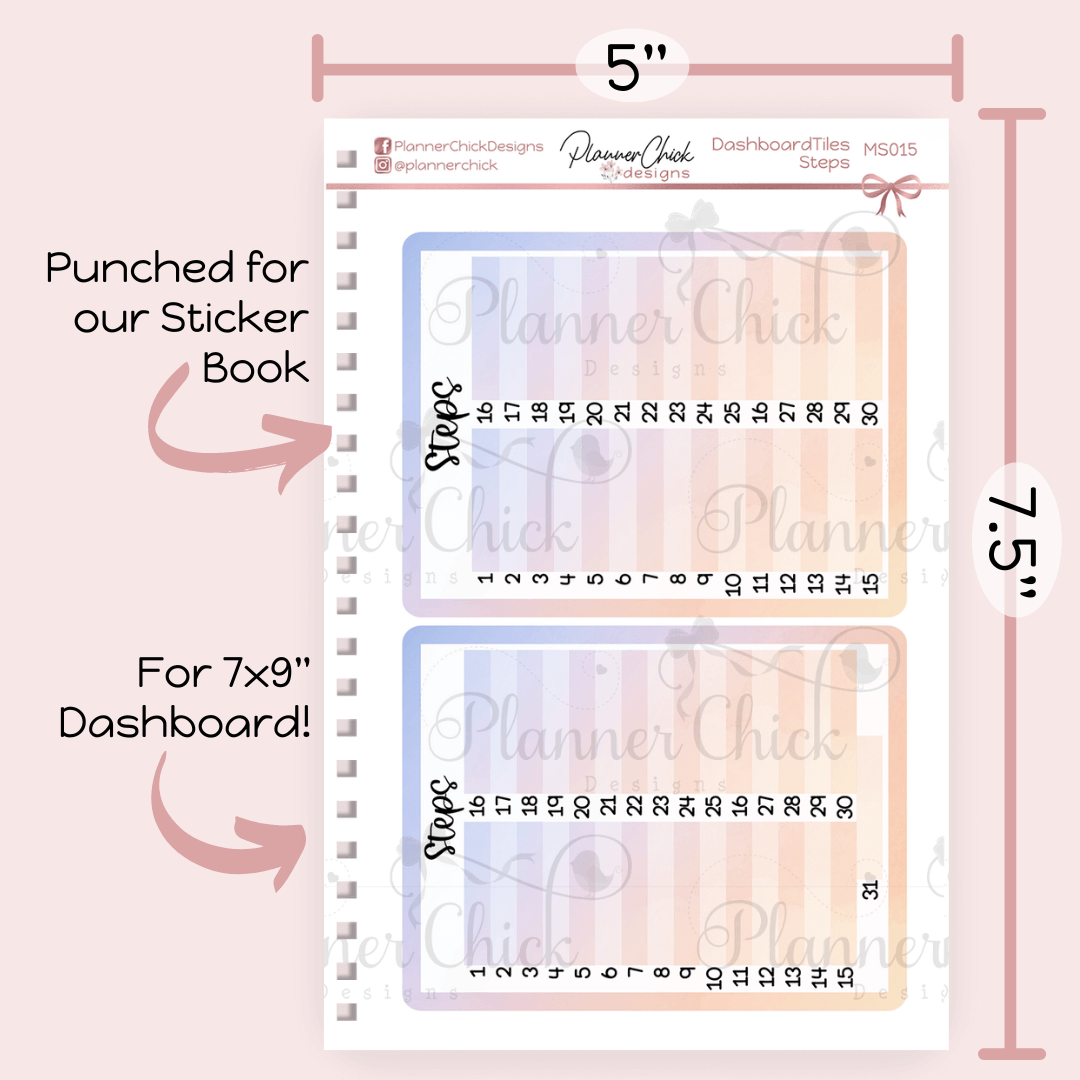 Dashboard Tiles ~ Steps