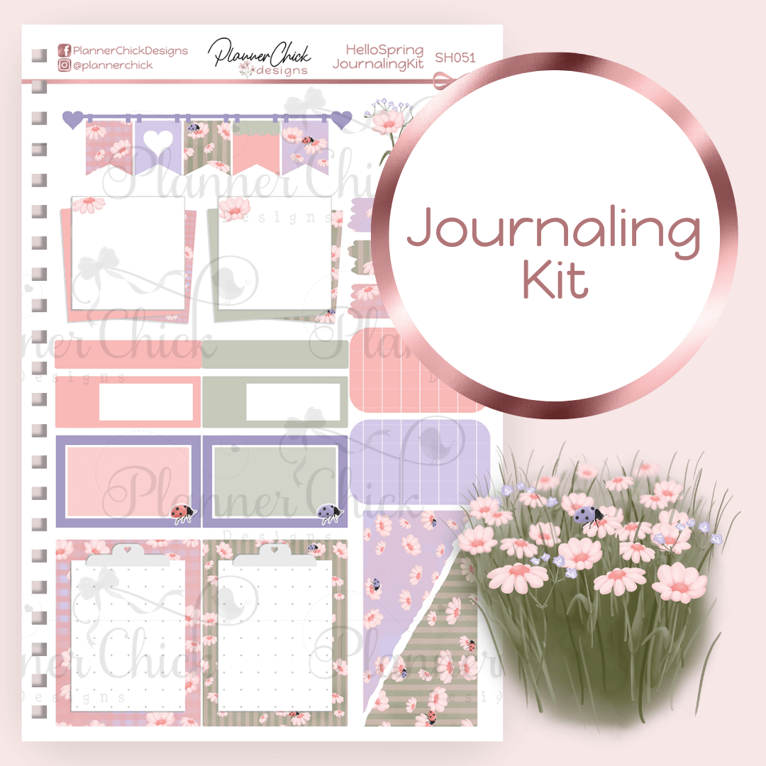 Hello Spring ~ Journaling Kit